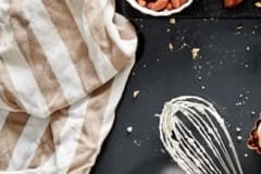 Pear Tart With Scattered Ingredients